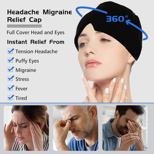 Ultimate Migraine Relief Cap for Instant Headache and Stress Relief