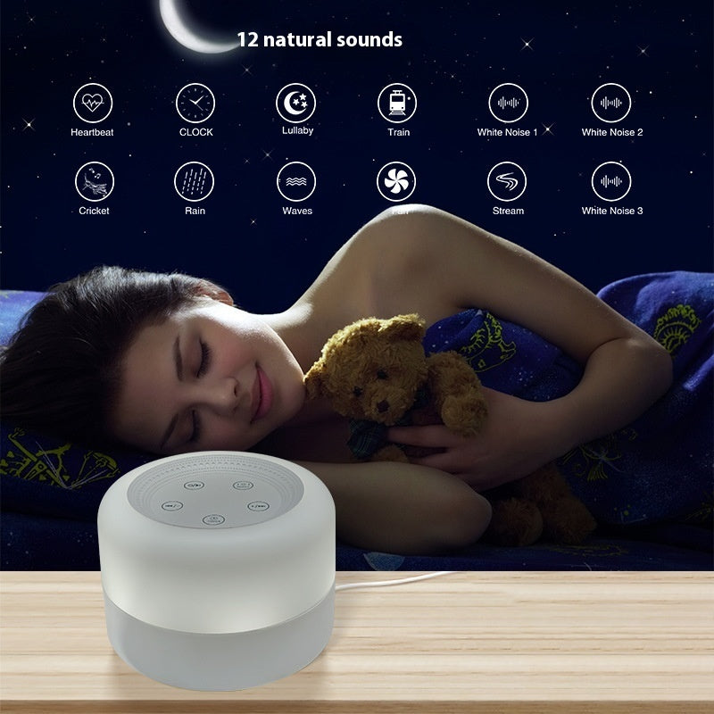 White Noise Sleeping Table Lamp