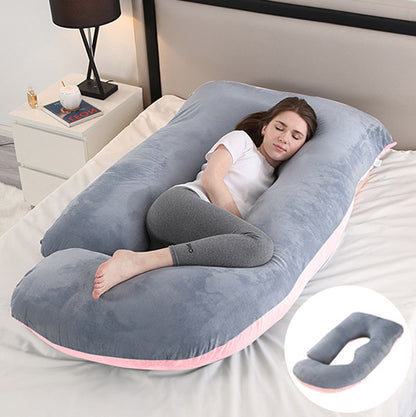 U-Shaped Maternity Pillow for Comfortable Pregnancy Sleep