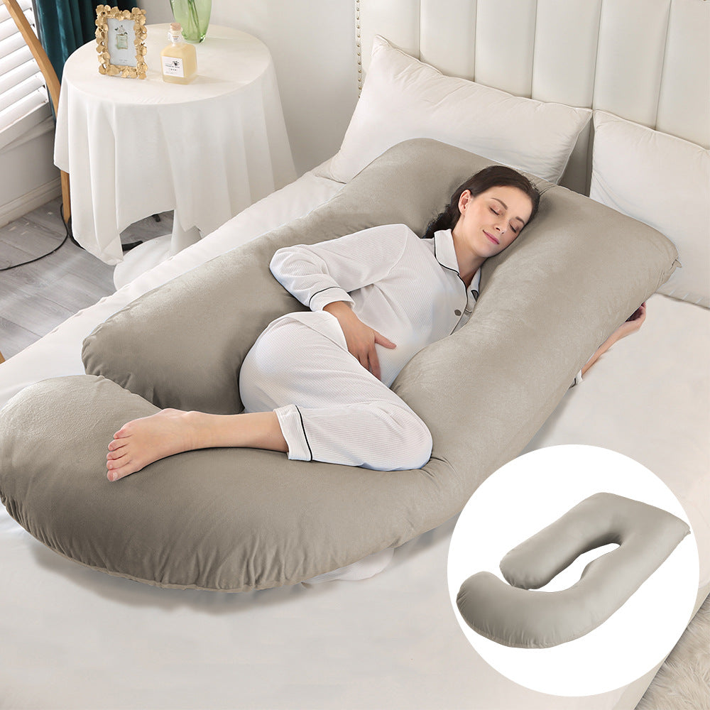 U-Shaped Maternity Pillow for Comfortable Pregnancy Sleep