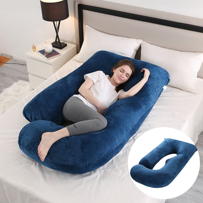 U-Shaped Maternity Pillow for Comfortable Pregnancy Sleep