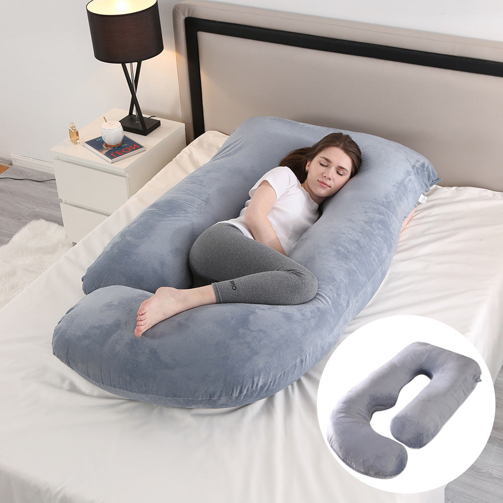 U-Shaped Maternity Pillow for Comfortable Pregnancy Sleep