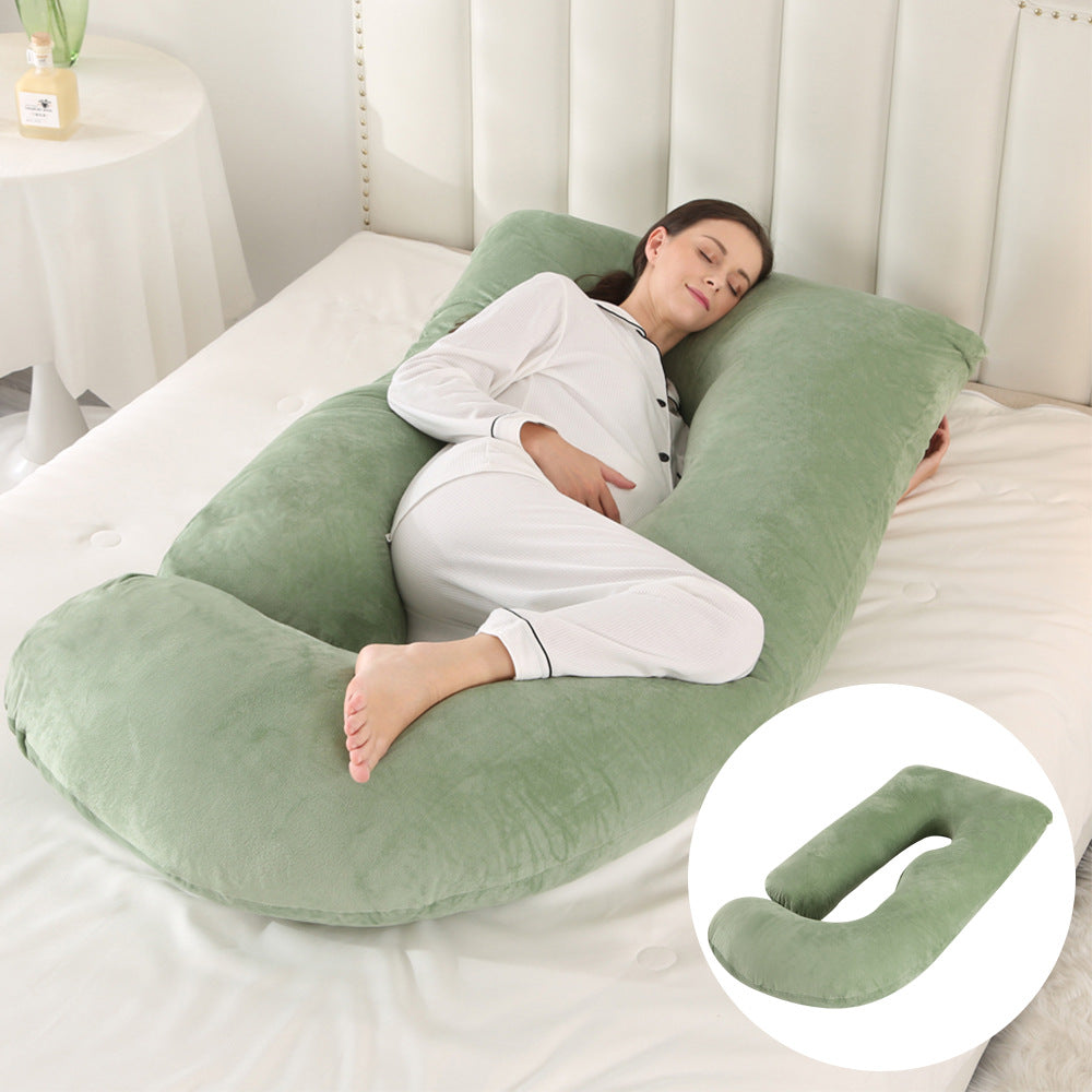 U-Shaped Maternity Pillow for Comfortable Pregnancy Sleep