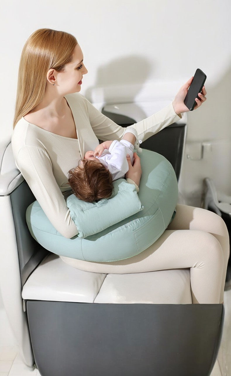 U-Shaped Nursing Pillow for New Moms - Ultimate Comfort & Support