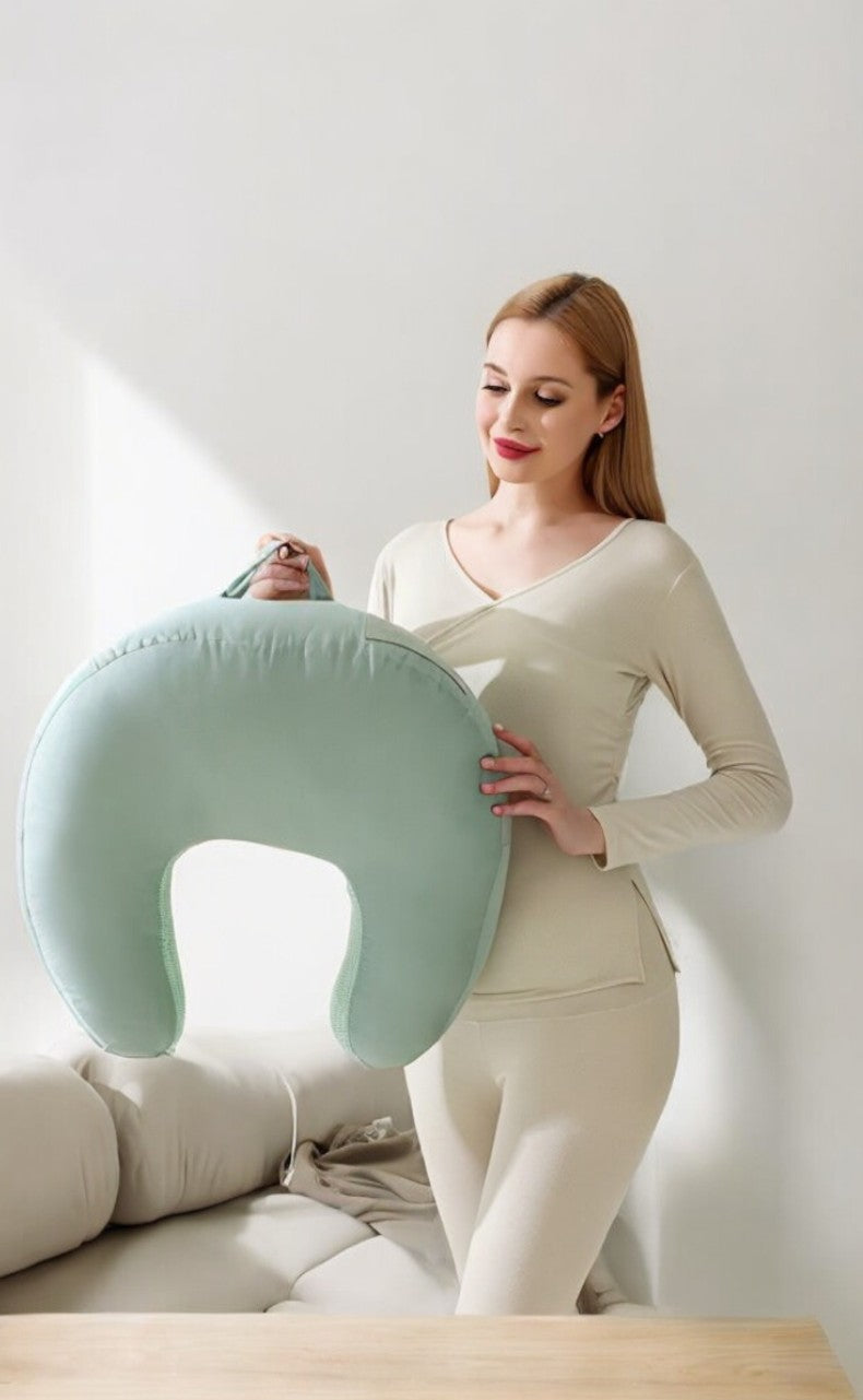 U-Shaped Nursing Pillow for New Moms - Ultimate Comfort & Support